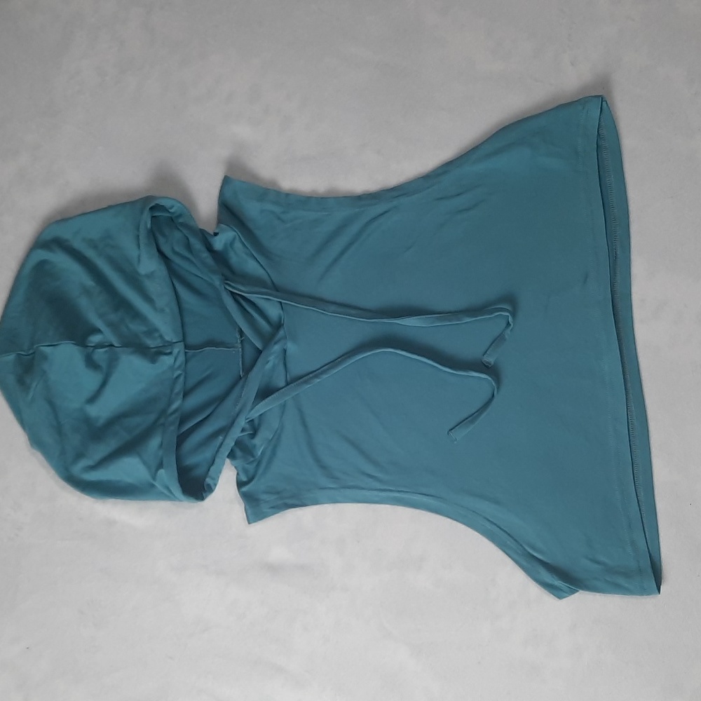 Breathable hoodie sports tank top